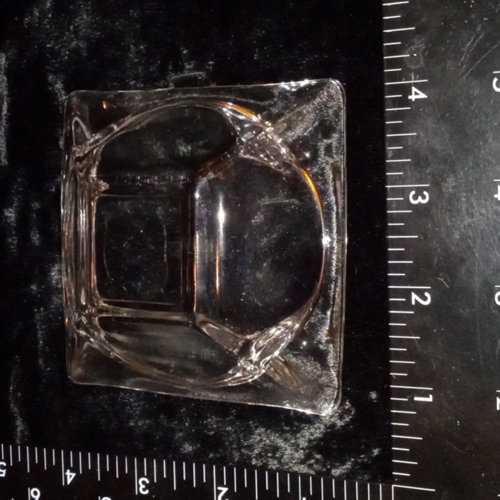 Vintage Square ashtray